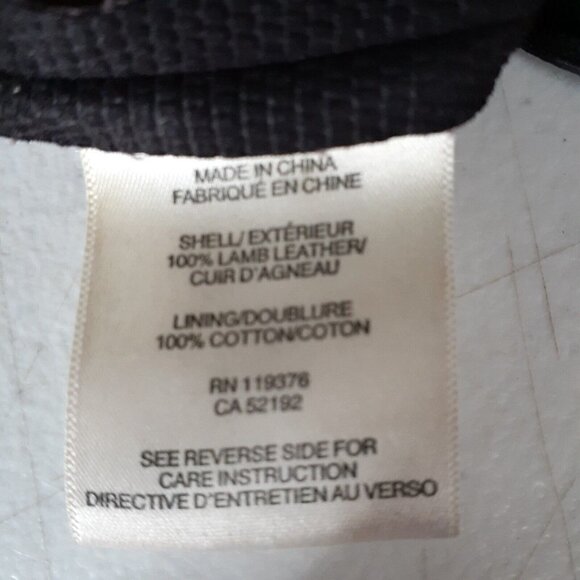 Helmut Lang Lamb Leather Legging Pants Womens 4 Purple Stretch‎ Pull On Ankle - Picture 5 of 8